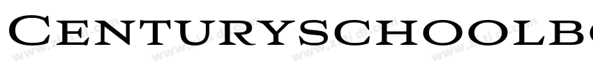 Centuryschoolbook Bo字体转换